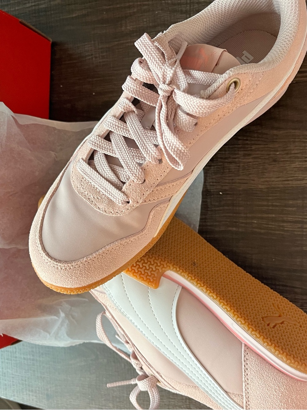 Puma Bella Donna Pink Sneakers, Size 7, Like New Condition - Picture 7 of 14